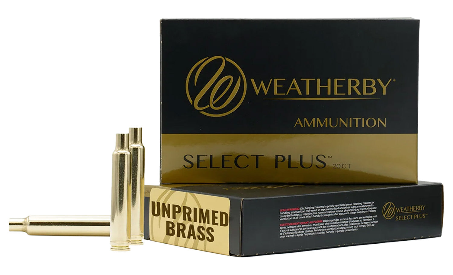 Weatherby BRASS338 Select Plus 338 WBY RPM Unprimed Brass