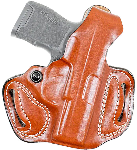 DeSantis Gunhide Thumb Break Mini Slide OWB Tan Leather Holster Fits S&W Bodyguard 2.0 Right Hand