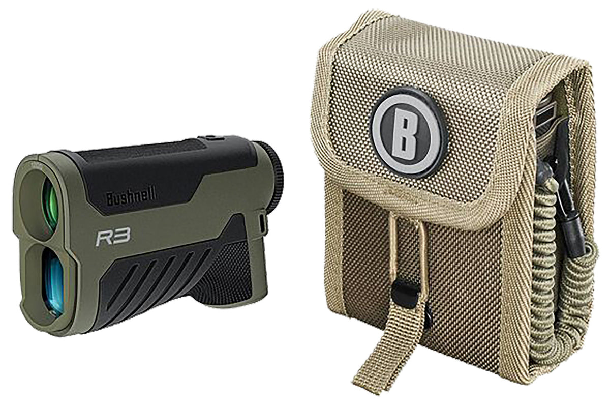 Bushnell R3-1200 R3 Laser Rangefinder 6x25mm 1200 yd Max Ranger Green Archery and Rifle