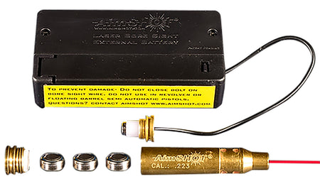 AimShot BS22320X Laser Boresighter .223 Rem Brass 20X Brighter