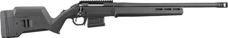 Ruger 26931 American Hunter 308 Win 5+1 20" Matte Black Threaded Barrel, Matte Black Steel Receiver w/Picatinny Rail Receiver, Black Magpul Adjustable Hunter Synthetic Stock, Right Hand