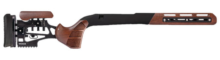Woox Furiosa Chassis Walnut/Aluminum Stock for Remington 700 M5 DBM Short Action Bolt Action 31" OAL