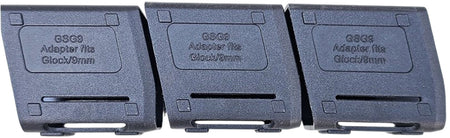 ATI GERMGSG9GLK 9mm Magazine Adapter for Glock Black 3-Pack