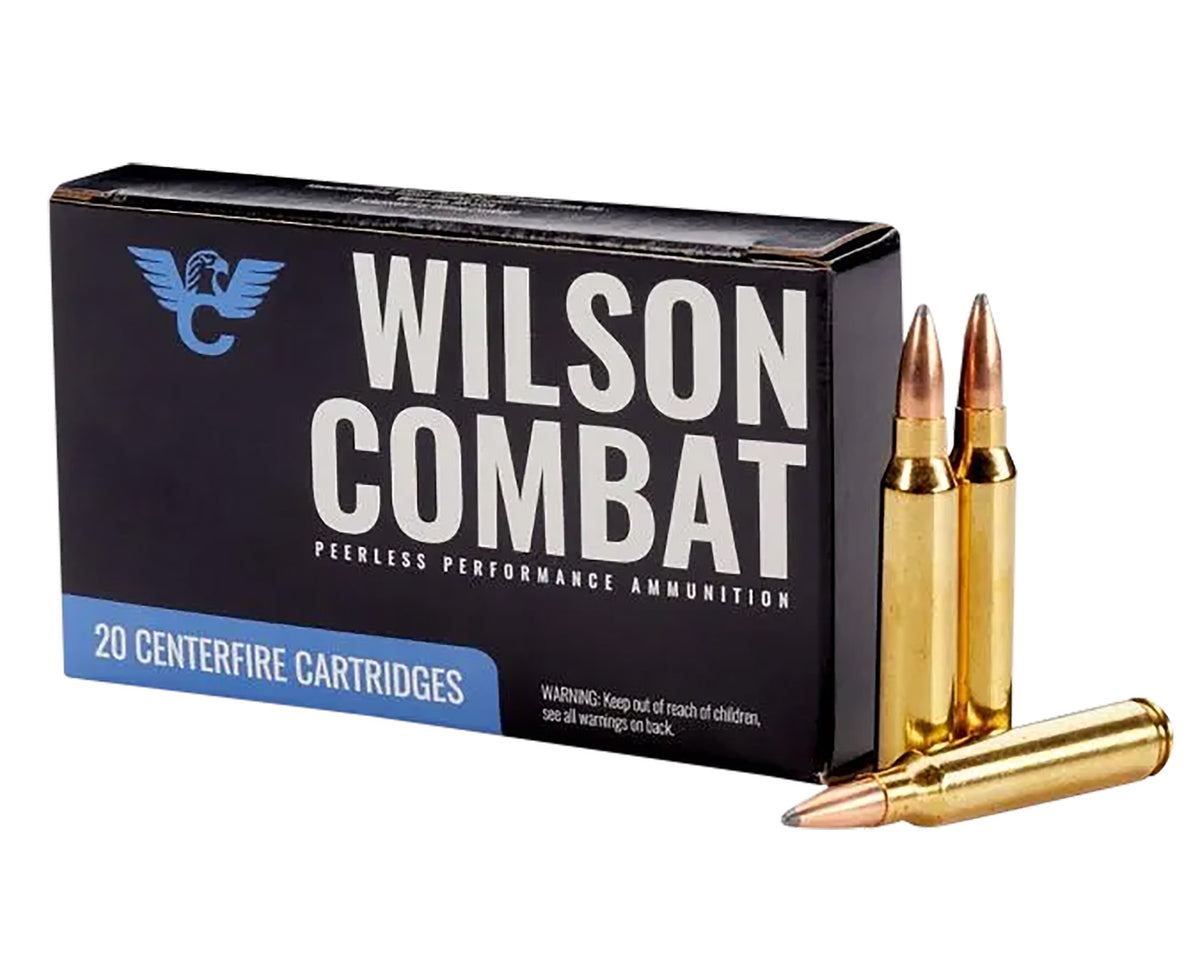 Wilson Combat Sierra Gameking .223 Remington 65 gr JSP ammo