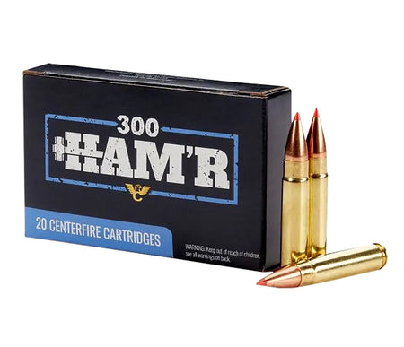 Wilson Combat Hornady V-MAX .300 HAM'R 110 gr PolyTip ammo