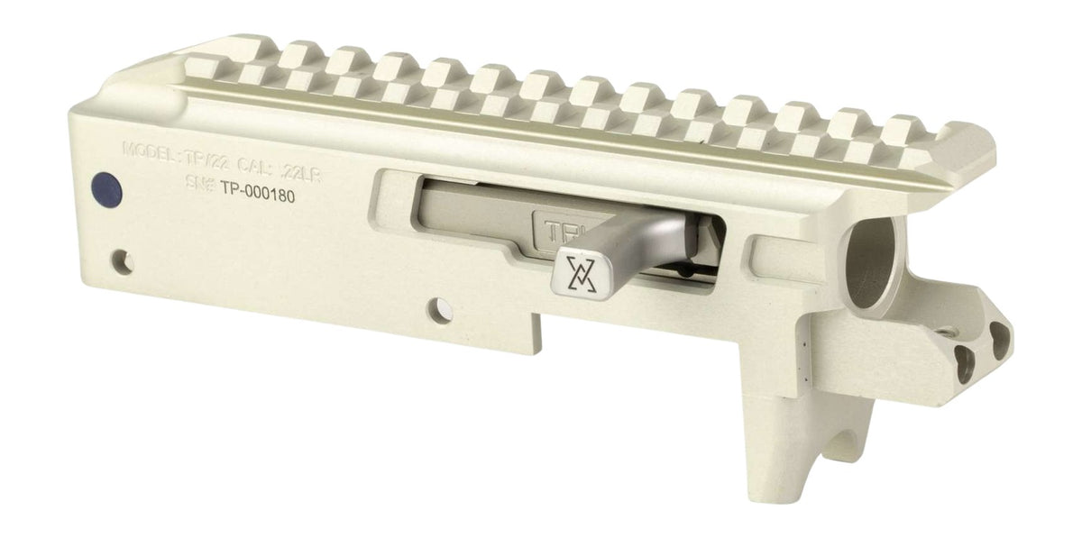 True Precision Inc TP1022CMPRCSS TP/22 Receiver Set FDE Aluminum with Stainless Steel Bolt