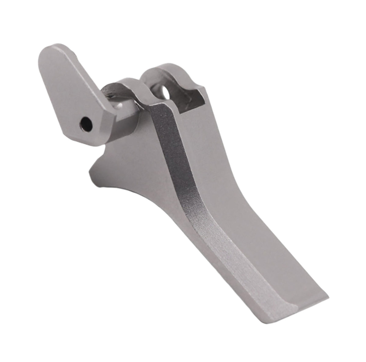 True Precision Satin Stainless Drop-In Flat Trigger for Sig P365 Billet Steel