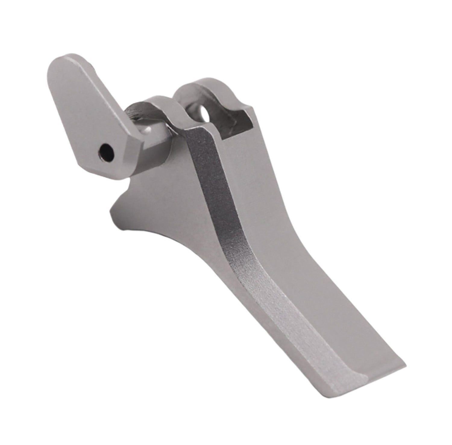 True Precision Satin Stainless Drop-In Flat Trigger for Sig P365 Billet Steel