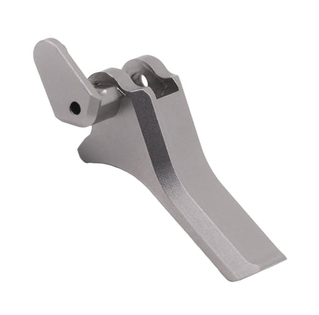 True Precision Satin Stainless Drop-In Flat Trigger for Sig P365 Billet Steel