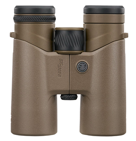 Sig Sauer Electro-Optics SOZ40001 Zulu4 HD 10x42mm Schmidt-Pechan Prism Binocular Coyote Tan Aluminum w/Rubber Armor