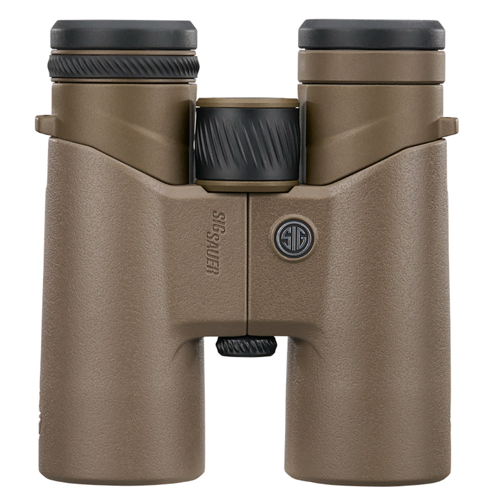 Sig Sauer Electro-Optics SOZ40001 Zulu4 HD 10x42mm Schmidt-Pechan Prism Binocular Coyote Tan Aluminum w/Rubber Armor