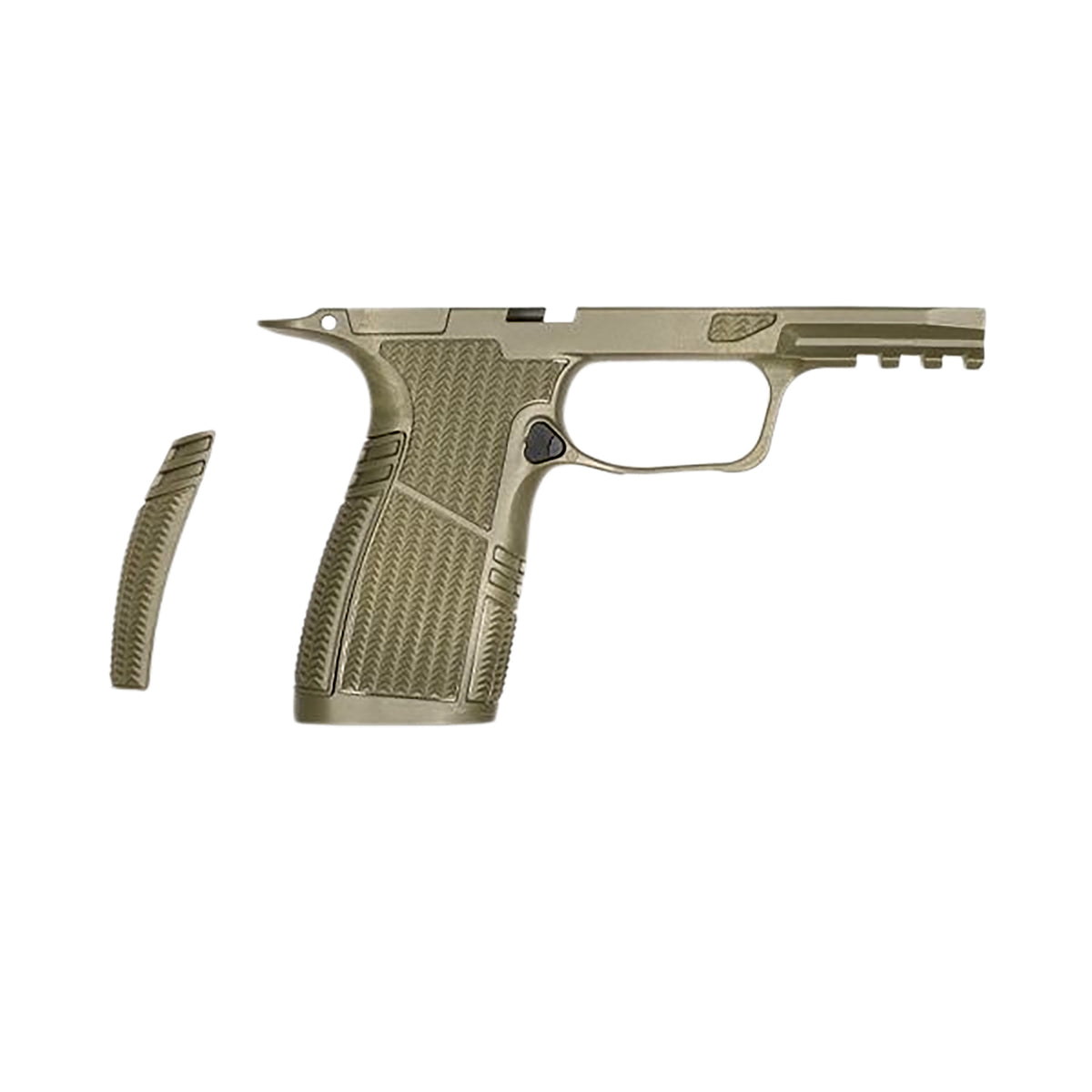 Tyrant CNC Snub Nose Grip Module OD Green for Sig P365