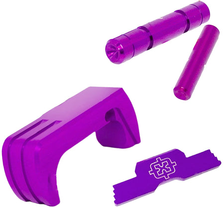 Cross Armory 3-Piece Upgrade Kit for Glock 43 - Purple