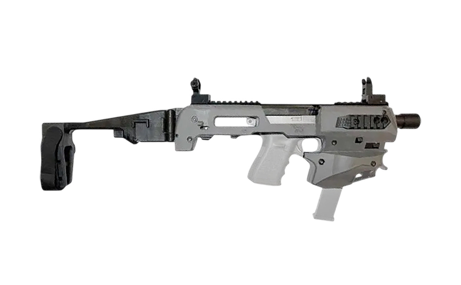 Meta Tactical MCKGEN3TU Micro Conversion Kit for Glock Gen3 Tungsten Synthetic Chassis