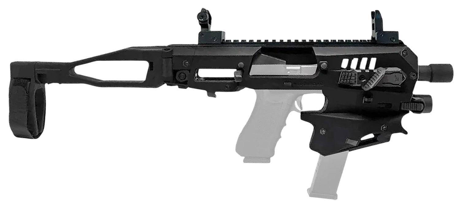 Meta Tactical MCKGEN2 Micro Conversion Kit for Glock Gen2 Black Synthetic Chassis