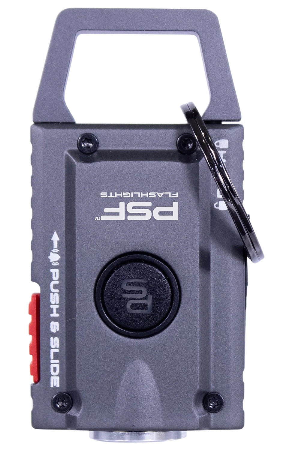 Police Security Alert120 Flashlight with Alarm 130/500 Lumens 40/75 Meters Beam Distance