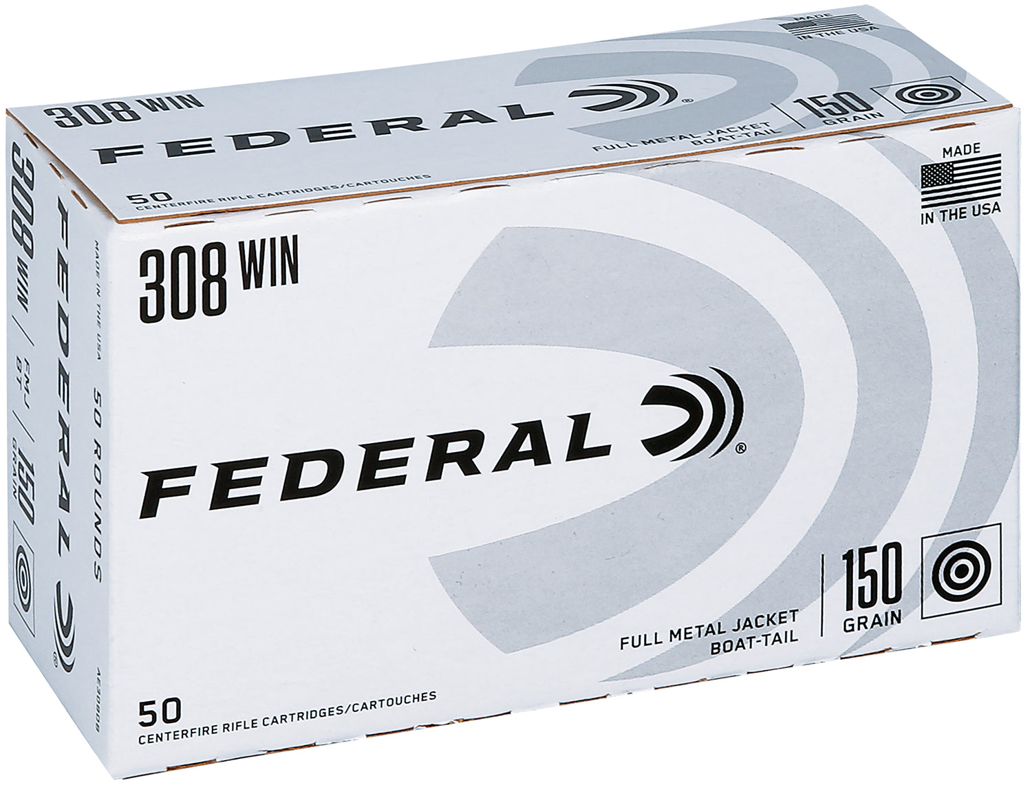 Federal American Eagle .308 Win / 7.62x51mm 150 Gr FMJ