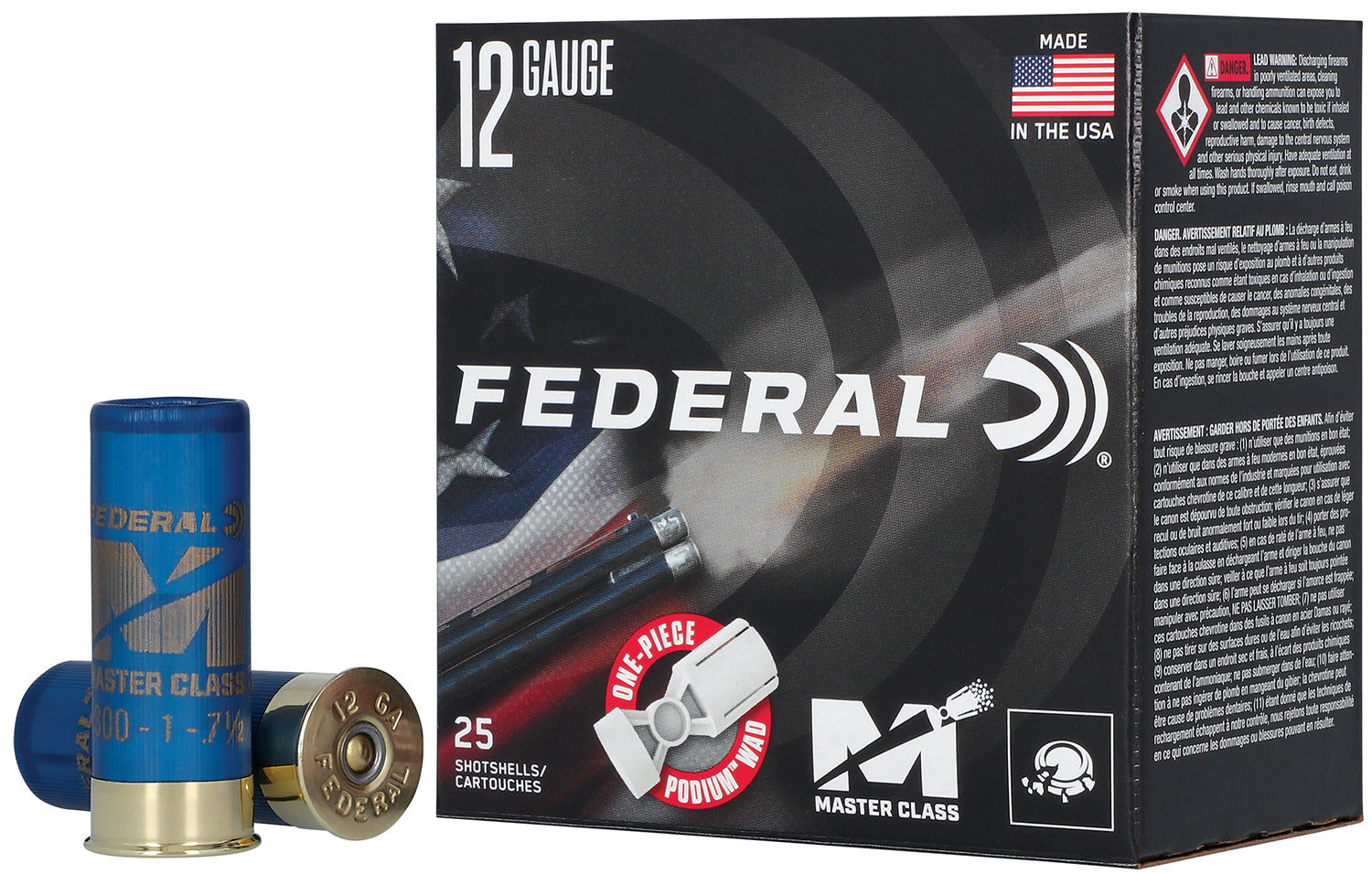 Federal  #7.5 12 Gauge 1 oz 2.75 in