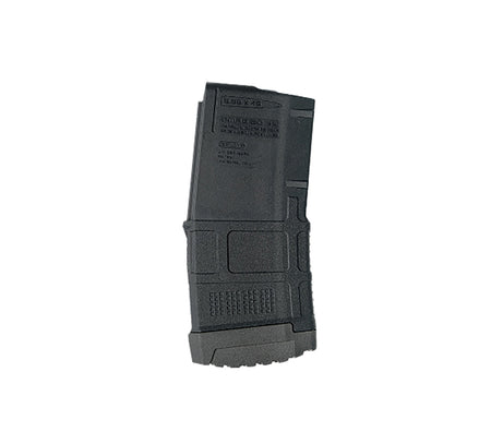 Die Free Co Dos Boot Black Magazine Base Pad +2 Round Extension for Black PMAGs