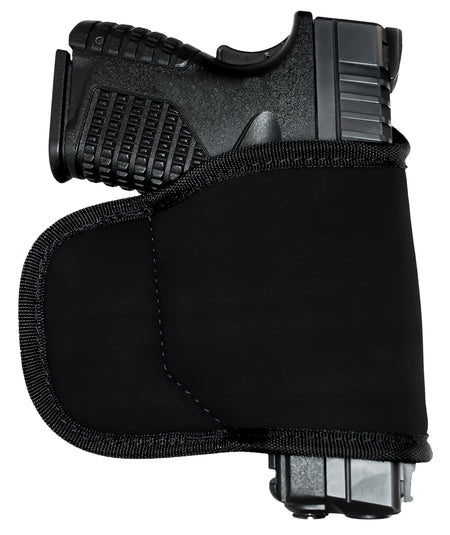 GrovTec GTHL15098BLKL Multi-Fit OWB Holster Size S/M 98 Black Left Hand