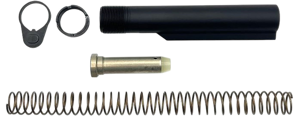 LBE Unlimited H3BUFKT H3 Buffer Tube Kit Black AR-Style
