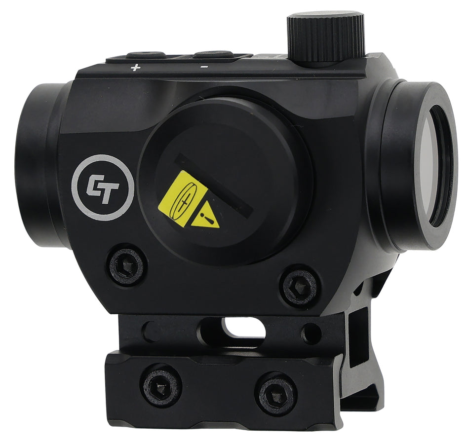 Crimson Trace CTS-25 Black 4 MOA Red Dot Sight with Riser for Rifles