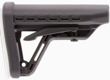 Archangel AA125 Low-Profile AR-15 Buttstock Black Synthetic 6 Position for Commercial Buffer Tube