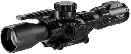 Sig Sauer SOBBDX63102 Bravo6T BDX Black 3-18x44mm 35mm Tube Illuminated MRAD Milling 2.0 Reticle
