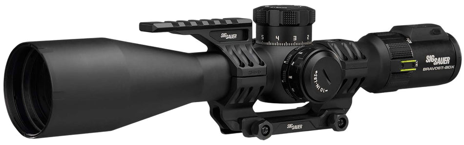 Sig Sauer SOBBDX65102 Bravo6T BDX Black 5-30x56mm 35mm Tube Illuminated MRAD Milling 2.0 Reticle