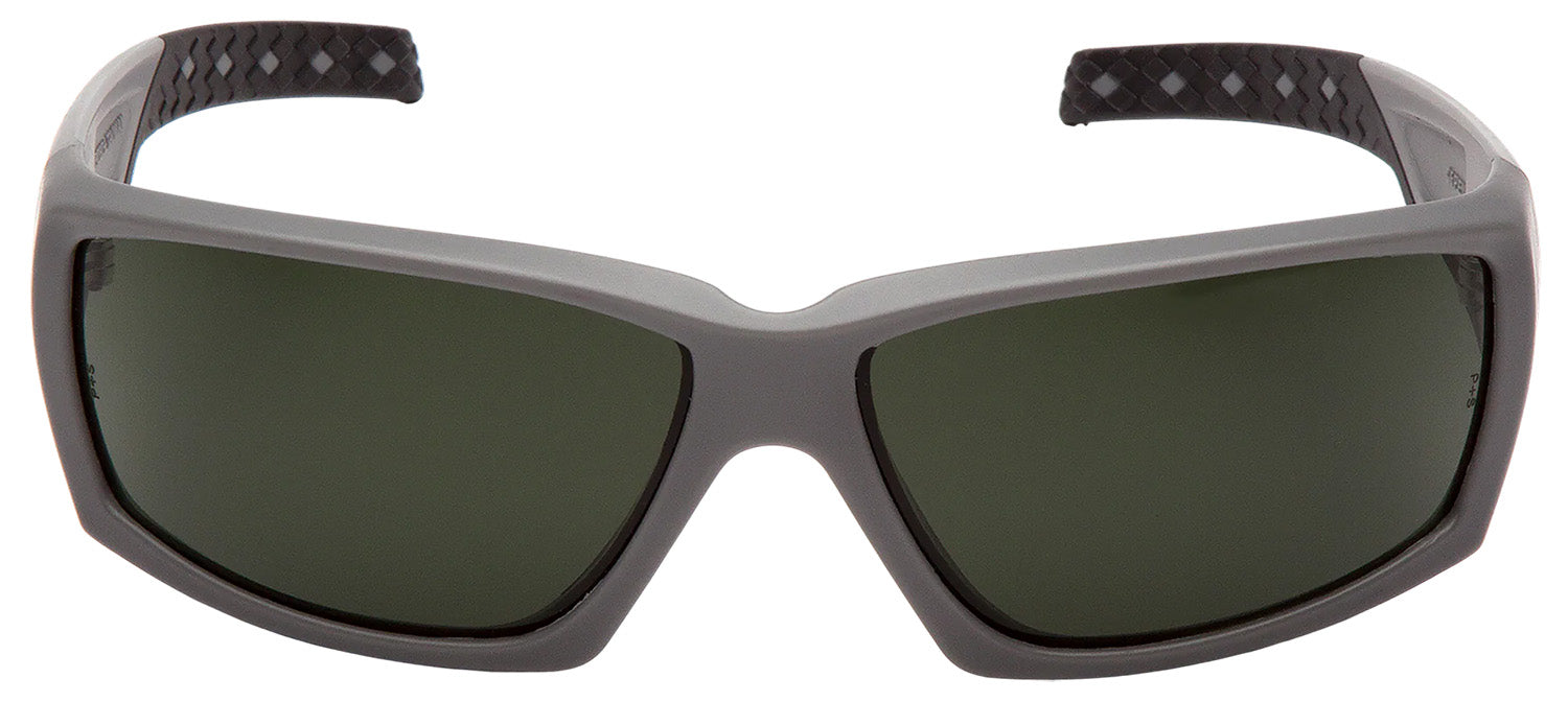Pyramex OverWatch VGSUG722T Anti-Fog Shooting Glasses Black Lens Gray Frame