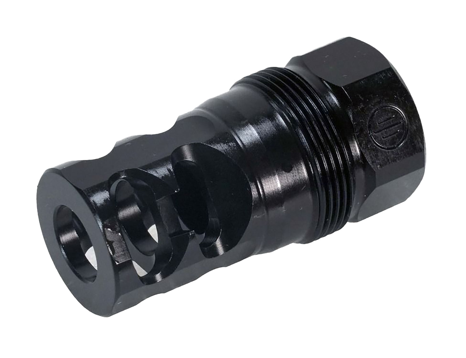 Primary Weapons FRC 2-Port Compensator Black 1/2"x28 Threads 1.80" OAL .223 Rem