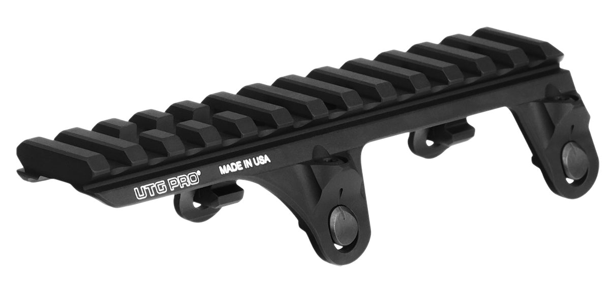 Leapers MTU056 Black Aluminum Mount Compatible with MP5/MP5K Pattern
