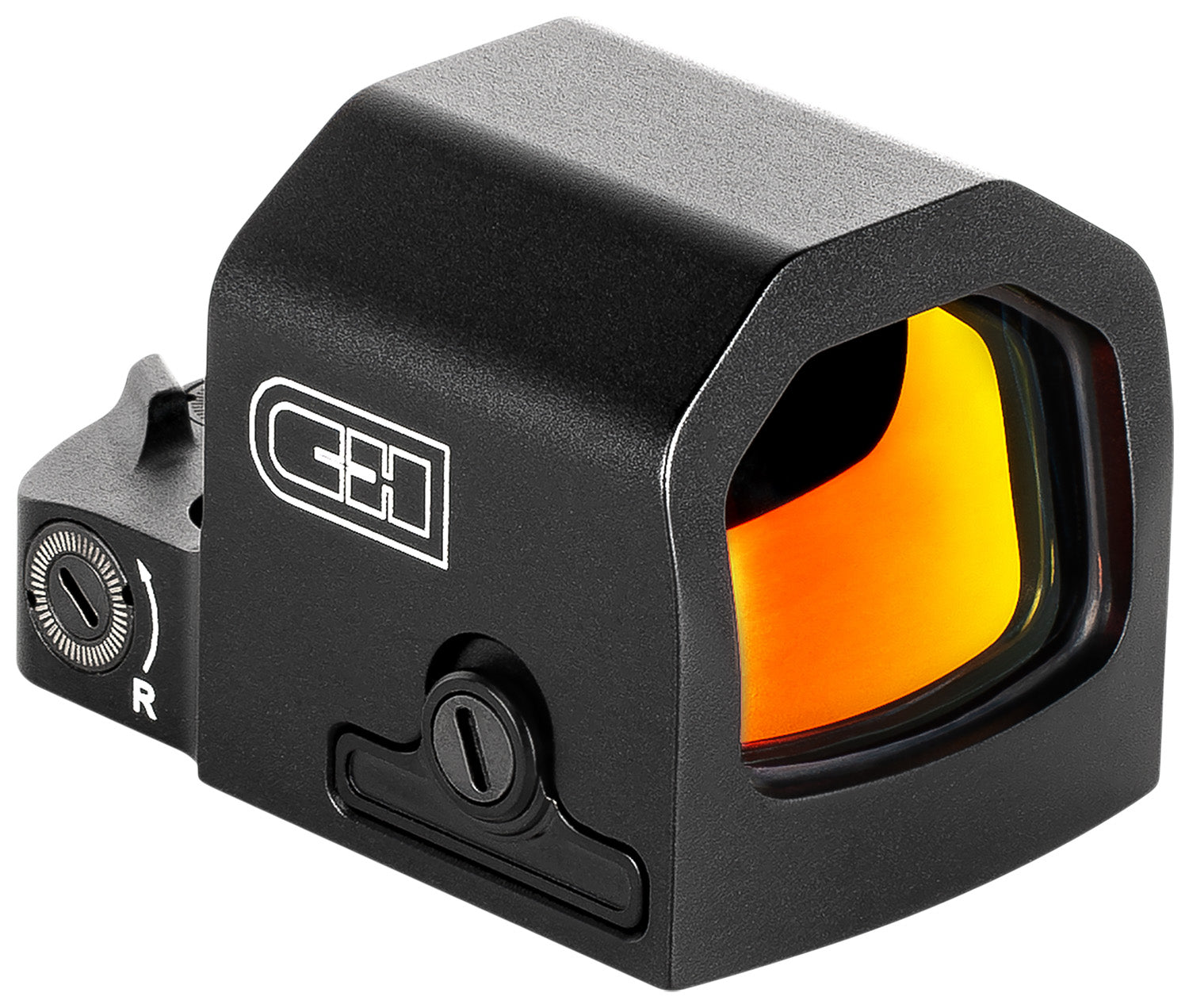 C&H Precision EDC Enclosed Red Multi-Reticle Pistol Optic