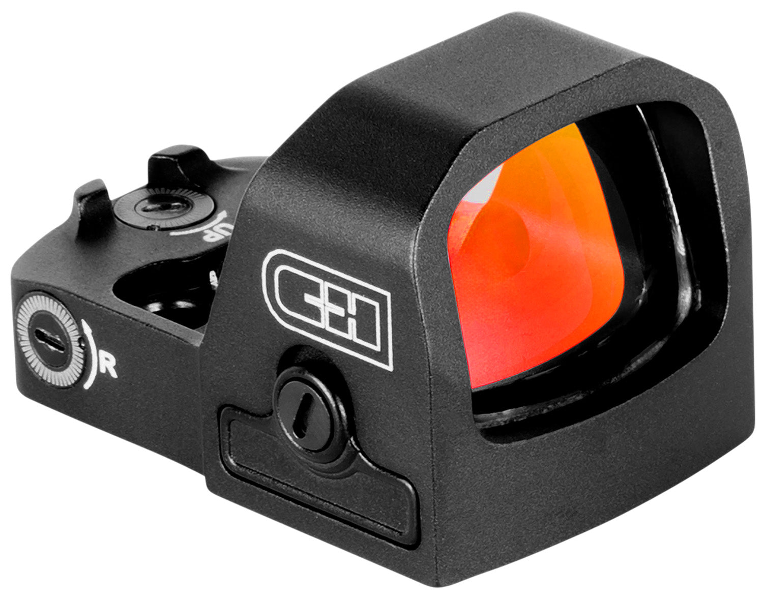 C&H Precision EDC GLX Red 3 MOA Dot Pistol Optic for Glock MOS
