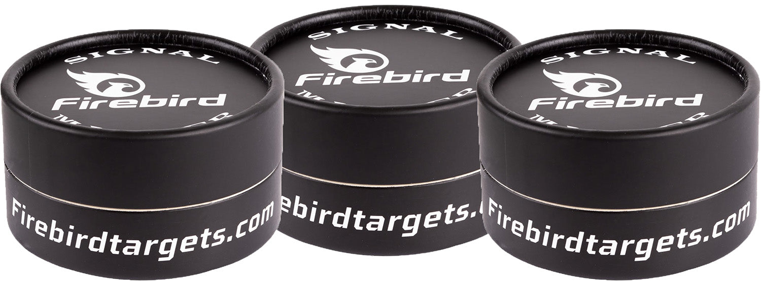 Firebird USA SMG Green Signal Marker Reactive Target Universal Firearm 65mm 3 Pack