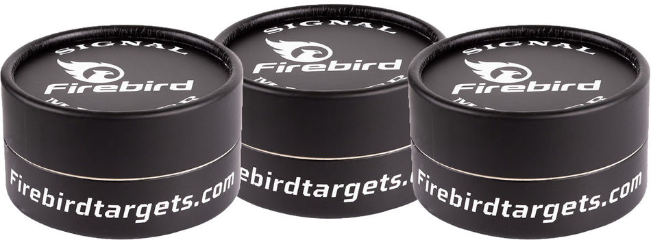 Firebird USA SMCB Signal Marker Moving Trajectory/Static Black Universal Firearm 65mm 3 Pack