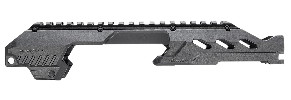 Strike Industries SMC Charlie Top Rail for Sig P320 Slides Black Steel