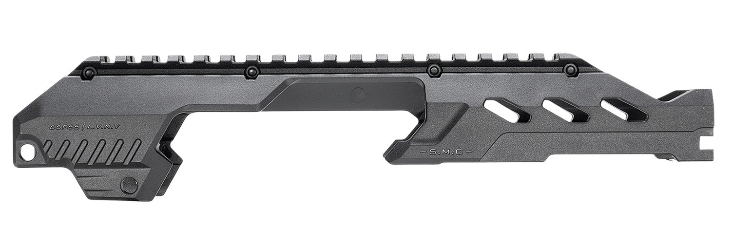 Strike Industries SMC Charlie Top Rail for Sig P320 Slides Black Steel