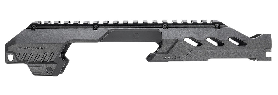 Strike Industries SMC Charlie Top Rail for Sig P320 Slides Black Steel