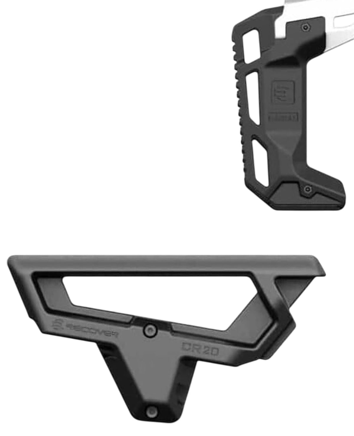 Recover Tactical CR2001 2020 Cheek Rest Black Polymer Firearm Stock Accessory