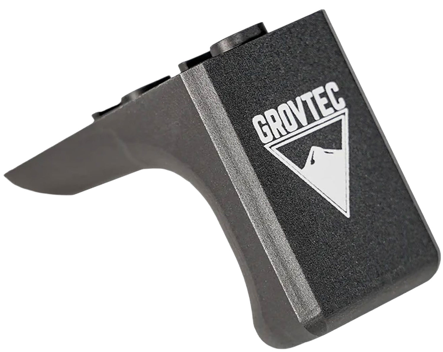 GrovTec US GTHM321 G-Stop Reversible Hand Stop Black Anodized Aluminum