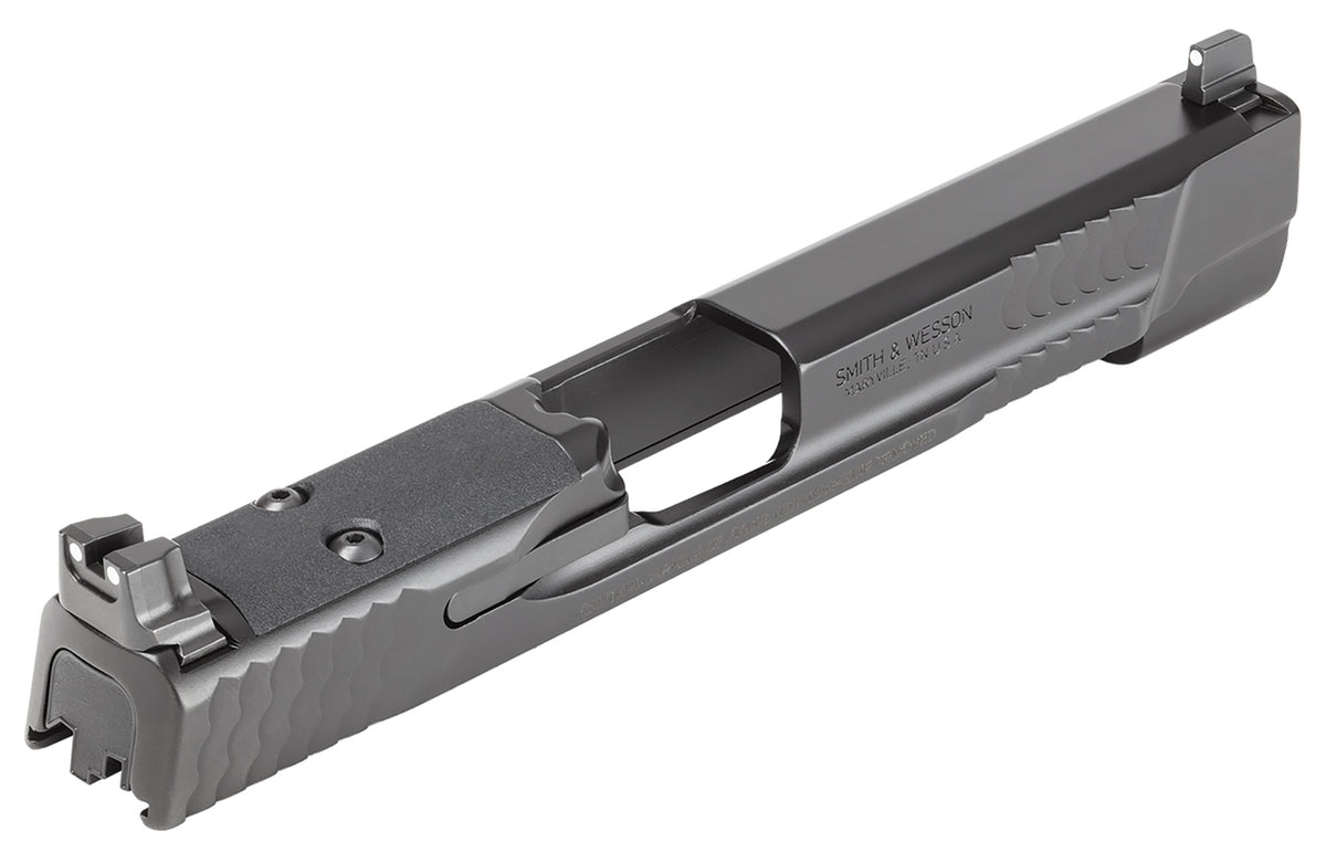Smith & Wesson 14568 M&P9 M2.0 Black Optic Ready Serrated Slide Assembly for 5" Barrels