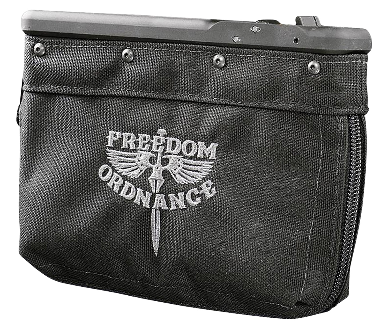 Freedom Ordnance FM9A84 FM-9 Belt Bag Black 9mm Waist Mount 100 Rounds