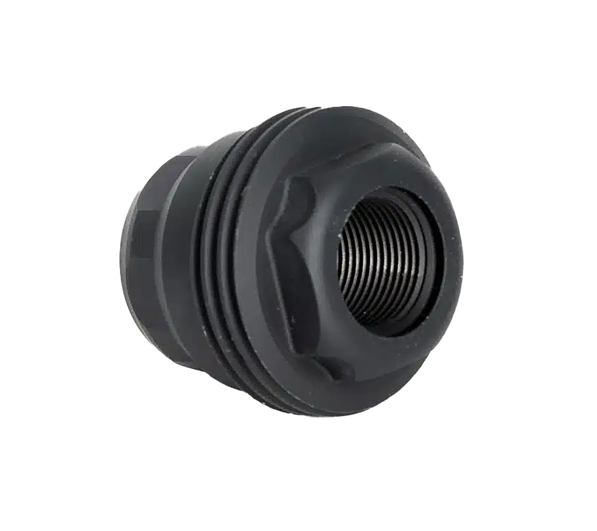 JK Armament JKMDHDM24 30-45 Cal Direct Thread Mount 1" Long 5/8x24 Stainless Black Nitride