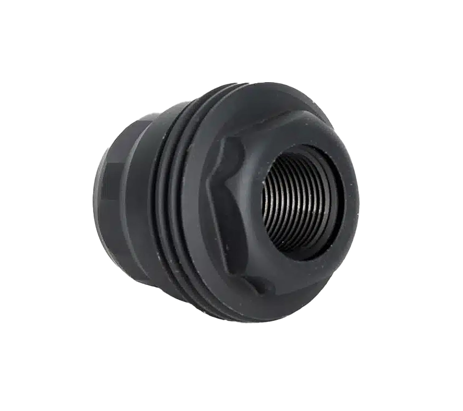 JK Armament JKMDHDM24 30-45 Cal Direct Thread Mount 1" Long 5/8x24 Stainless Black Nitride