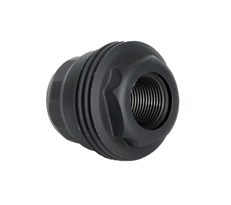 JK Armament JKMDHDM24 30-45 Cal Direct Thread Mount 1" Long 5/8x24 Stainless Black Nitride