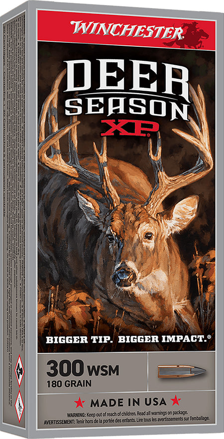Winchester DEER SEASON XP .300 WSM 180 gr PolyTip ammo