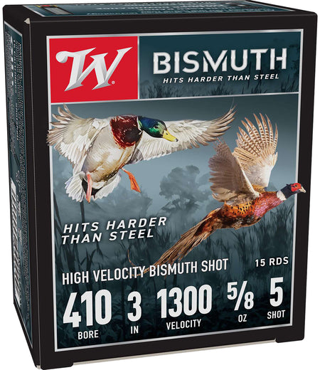 Winchester BISMUTH .410 Bore 2.75 in / 2.75 in #5 9/16 oz