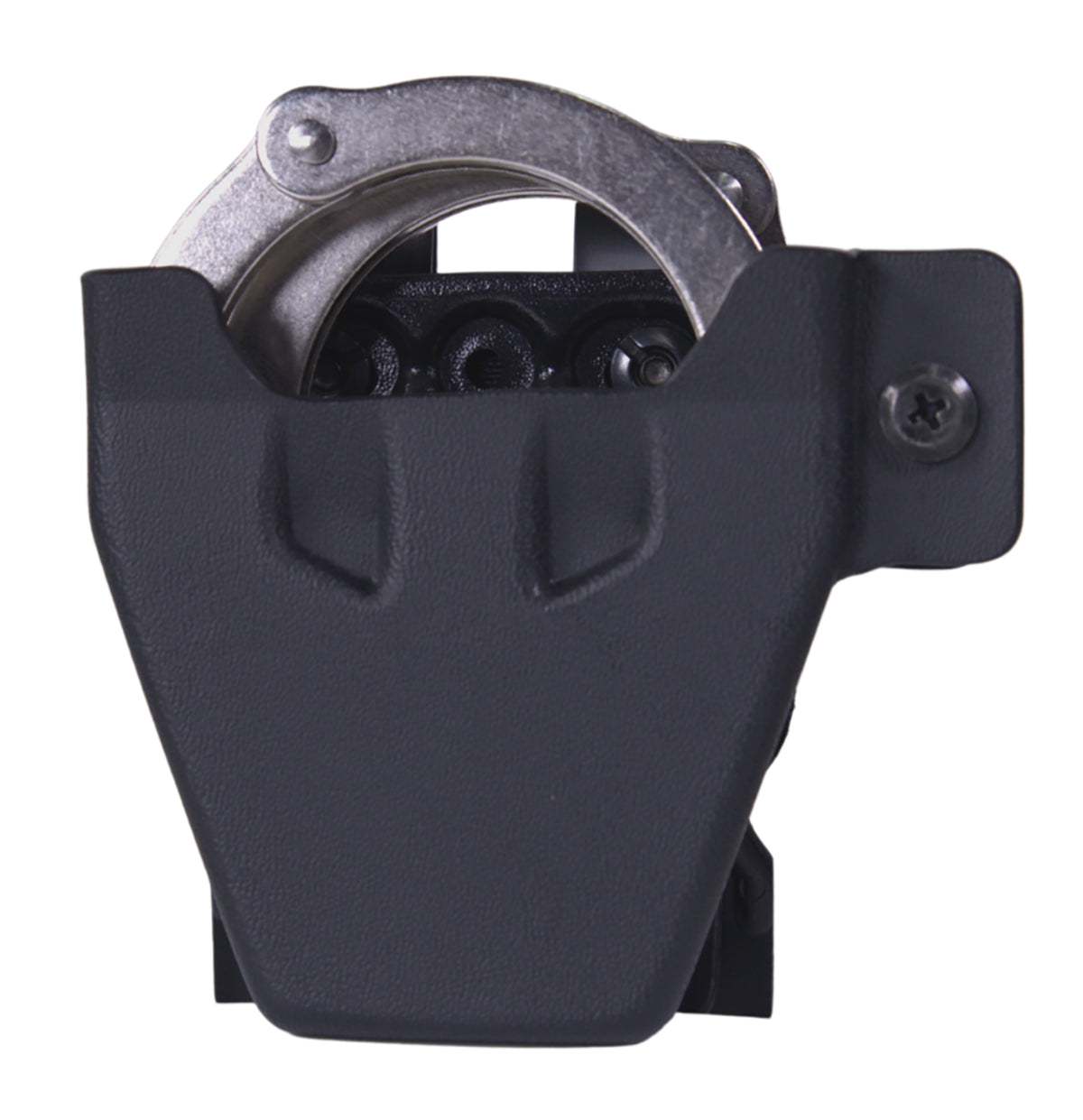 HSGI 42DCSCBK H-Cuff Chained Handcuff Carrier Universal HSG Clip Black