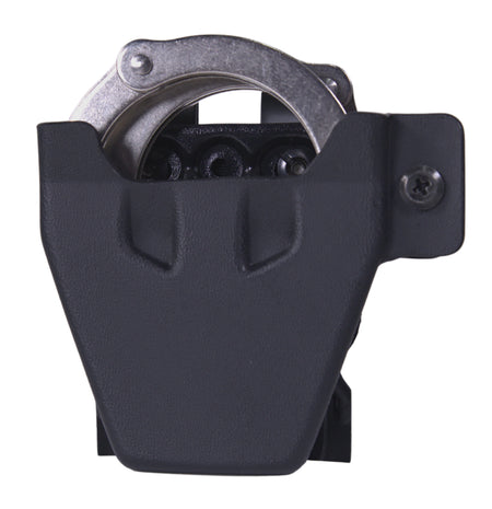 HSGI 42DCSCBK H-Cuff Chained Handcuff Carrier Universal HSG Clip Black